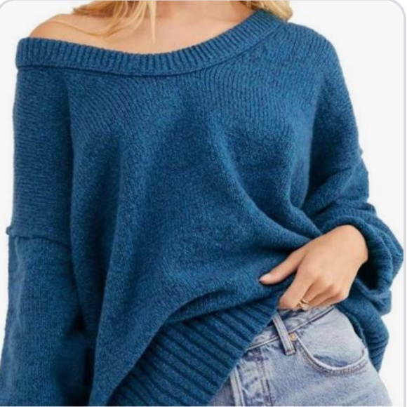 Free People Brookside Tunic in Halcyon Blue - Picture 4 of 10